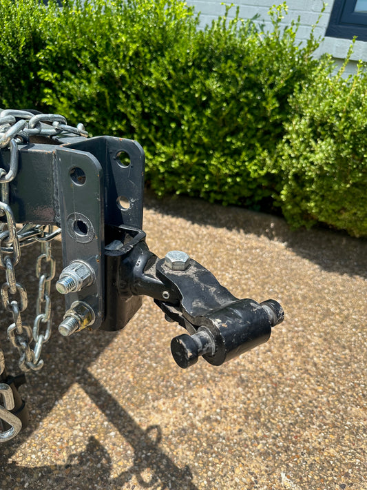 Lock N Roll Articulating Coupler - Adjustable Channel Mount - Trailer Side - 11,000 lbs