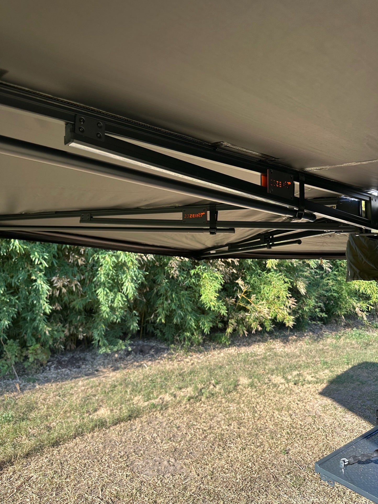 Peregrine PRO 6 Arm Freestanding 270-Degree Awning
