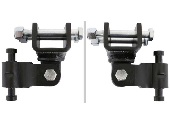 Lock N Roll Articulating Coupler - Adjustable Channel Mount - Trailer Side - 11,000 lbs